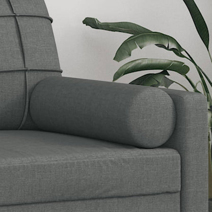 Sierkussens 2 St 15X50 Cm Stof Donkergrijs