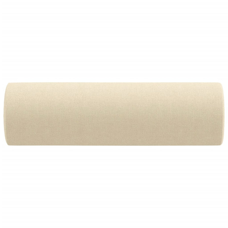 Sierkussens 2 St 15X50 Cm Stof Crèmekleurig