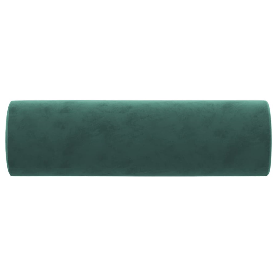 Sierkussens 2 St 15X50 Cm Fluweel Donkergroen