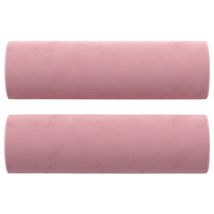 Sierkussens 2 St 15X50 Cm Fluweel Roze