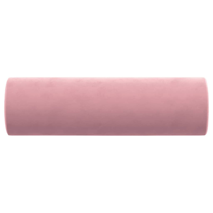Sierkussens 2 St 15X50 Cm Fluweel Roze