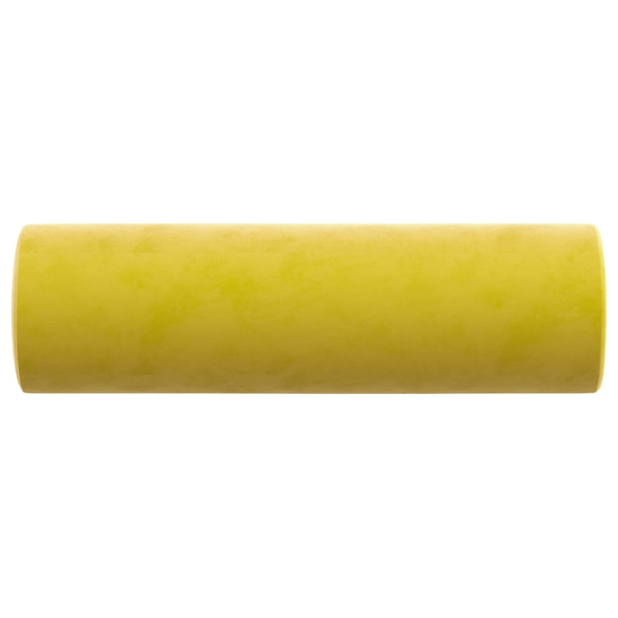 Sierkussens 2 St 15X50 Cm Fluweel Geel