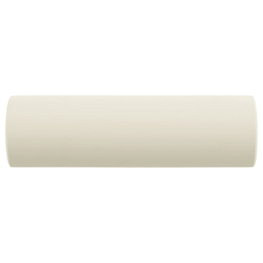 Sierkussens 2 St 15X50 Cm Fluweel Crèmekleurig