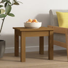 Coffee table 35x35x30 cm solid pine honey brown