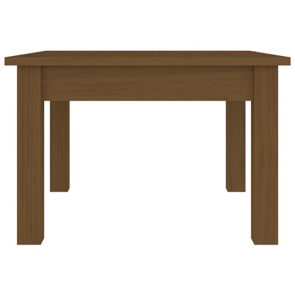 Salontafel Massief Grenenhout 45 x 45 x 30 cm Honingbruin