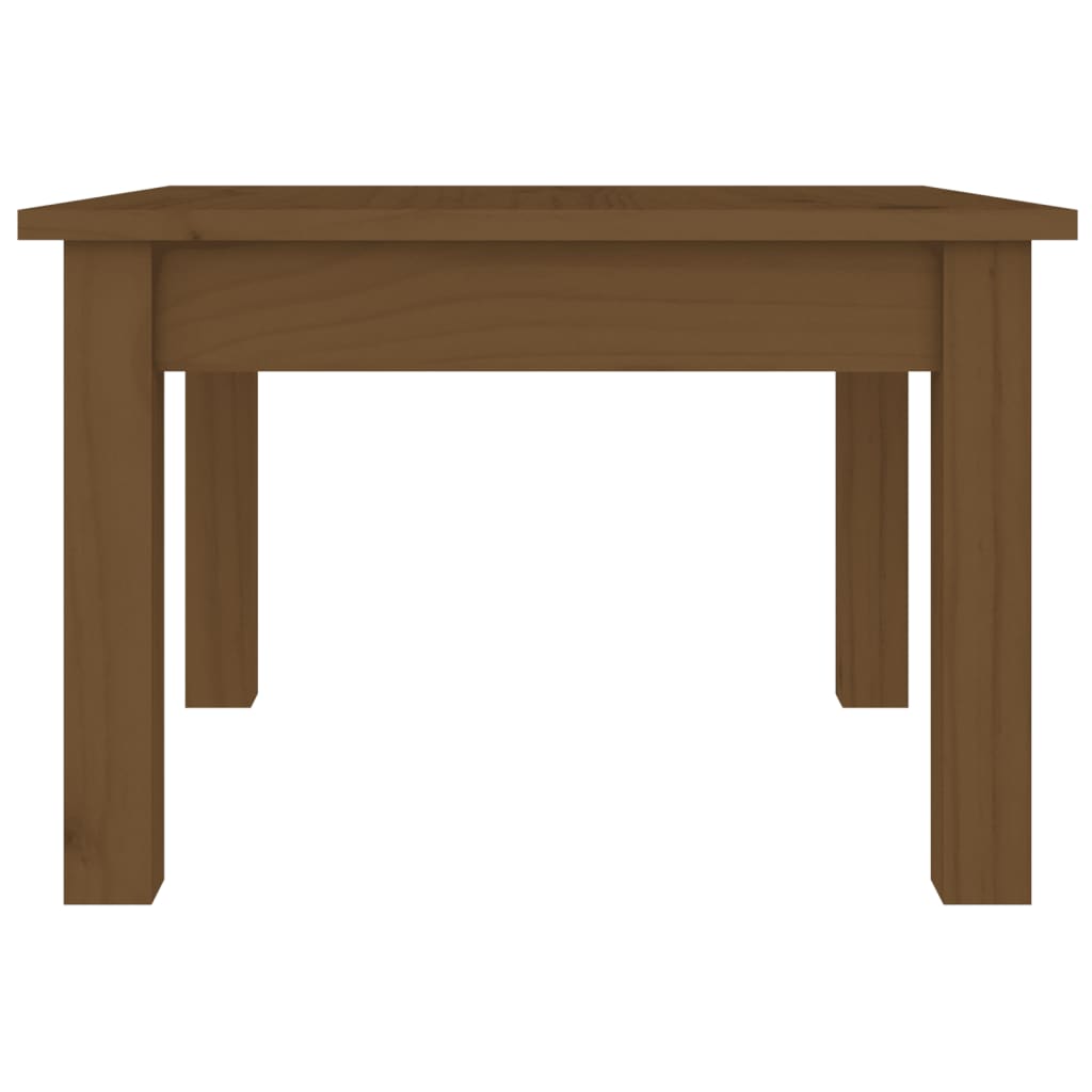 Salontafel Massief Grenenhout 45 x 45 x 30 cm Honingbruin
