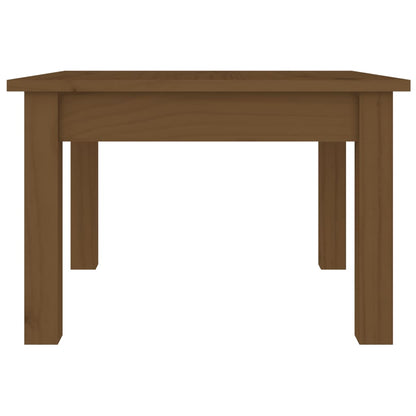 Salontafel Massief Grenenhout 45 x 45 x 30 cm Honingbruin