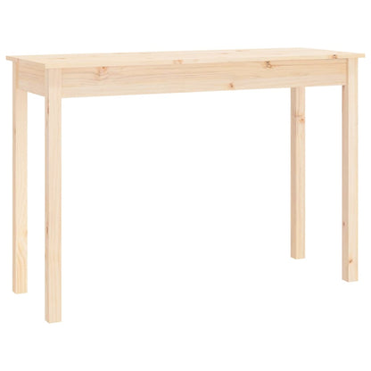 Wandtafel 110X40X75 Cm Massief Grenenhout
