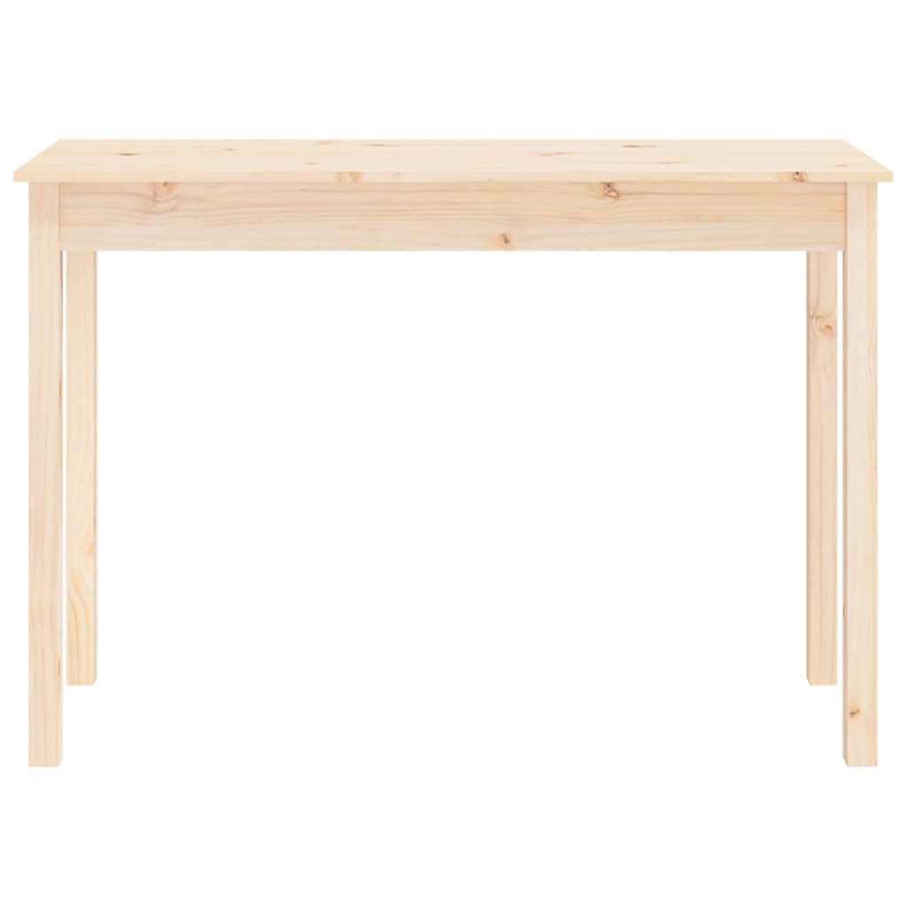Wandtafel 110X40X75 Cm Massief Grenenhout