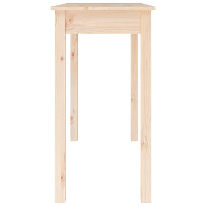 Wandtafel 110X40X75 Cm Massief Grenenhout