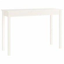 Wandtafel 110X40X75 Cm Massief Grenenhout Wit