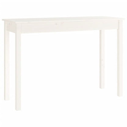 Wandtafel 110X40X75 Cm Massief Grenenhout Wit