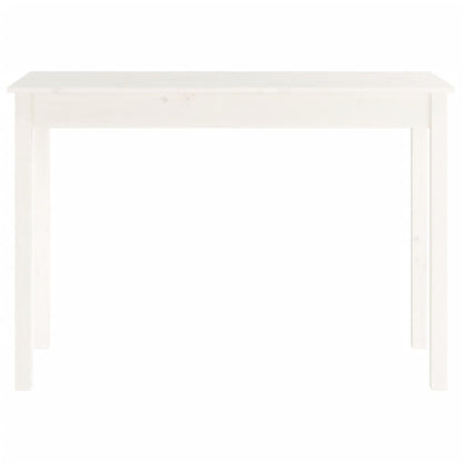 Wandtafel 110X40X75 Cm Massief Grenenhout Wit