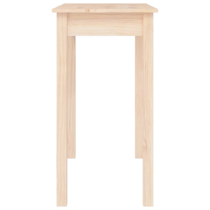 Wandtafel 80X40X75 Cm Massief Grenenhout