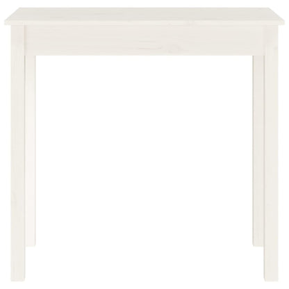 Wandtafel Massief Grenenhout 1 80 x 40 x 75 cm Wit