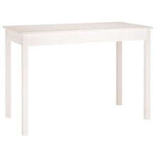 Eettafel Massief Grenenhout 110 x 55 x 75 cm Wit