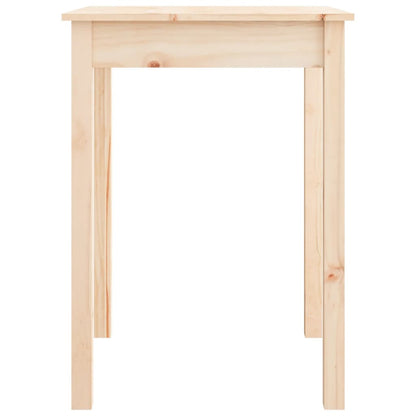 Eettafel 55x55x75 cm massief grenenhout 55 x 55 x 75 cm Naturel