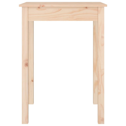 Eettafel 55x55x75 cm massief grenenhout 55 x 55 x 75 cm Naturel