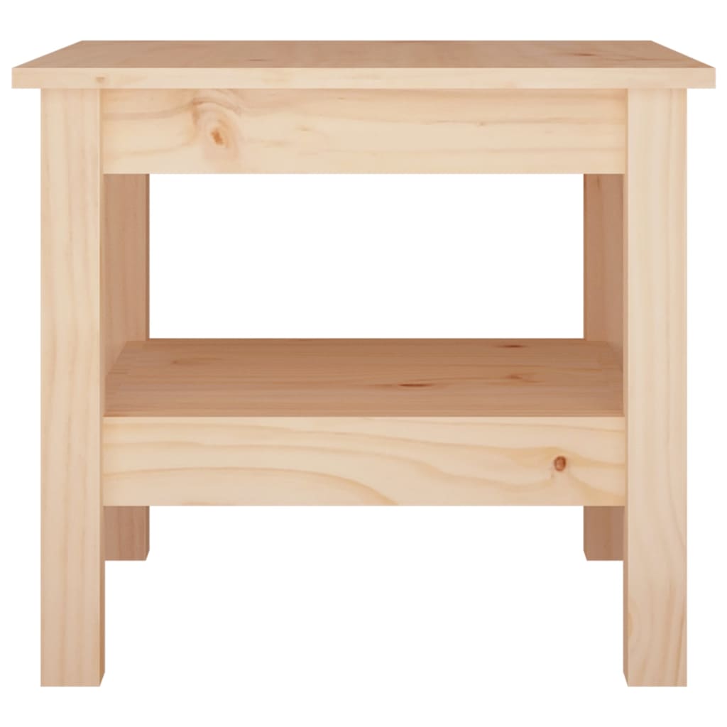 Salontafel 45X45X40 Cm Massief Grenenhout 1 45 x 45 x 40 cm Naturel