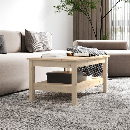 Salontafel 80x50x40 cm massief grenenhout