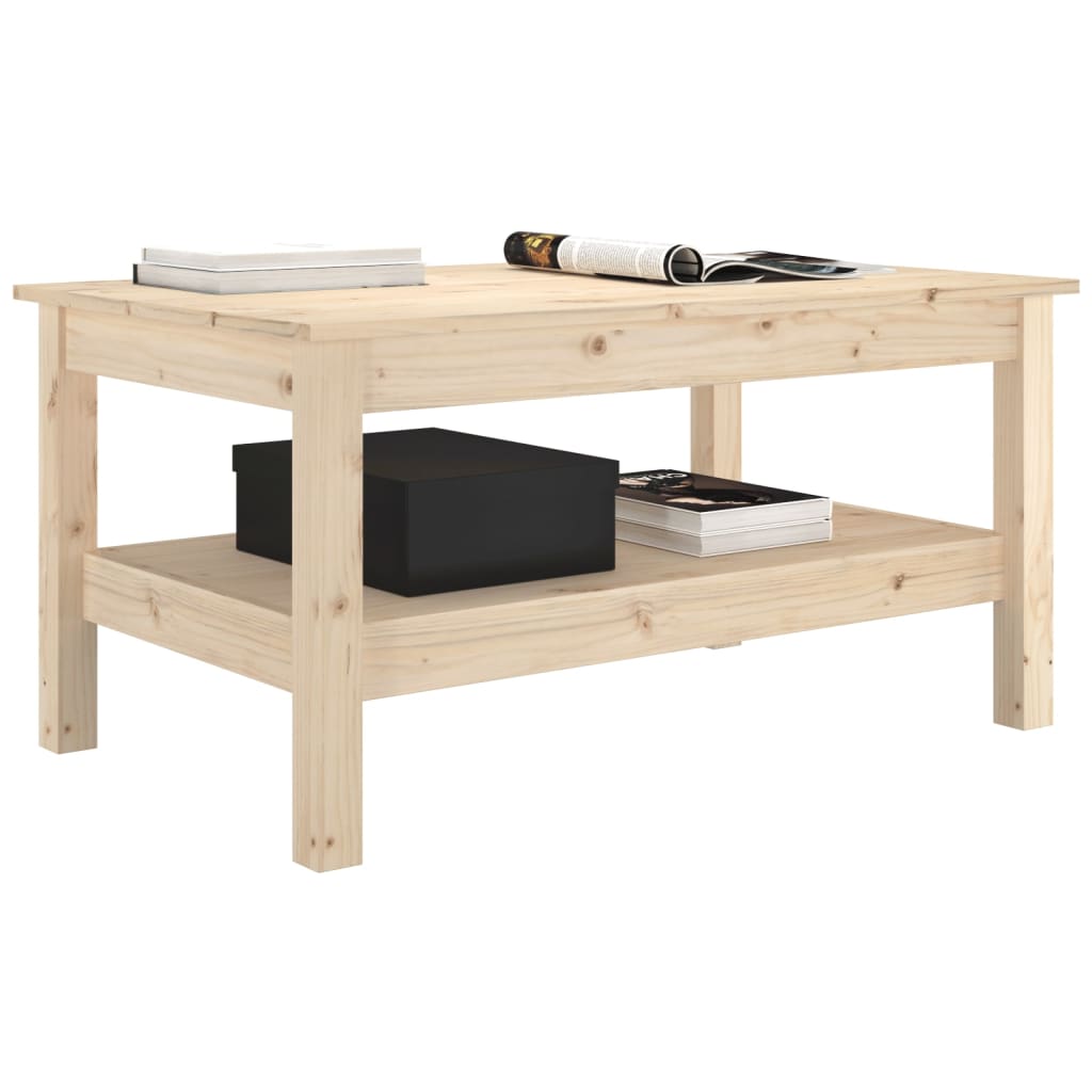 Salontafel 80x50x40 cm massief grenenhout