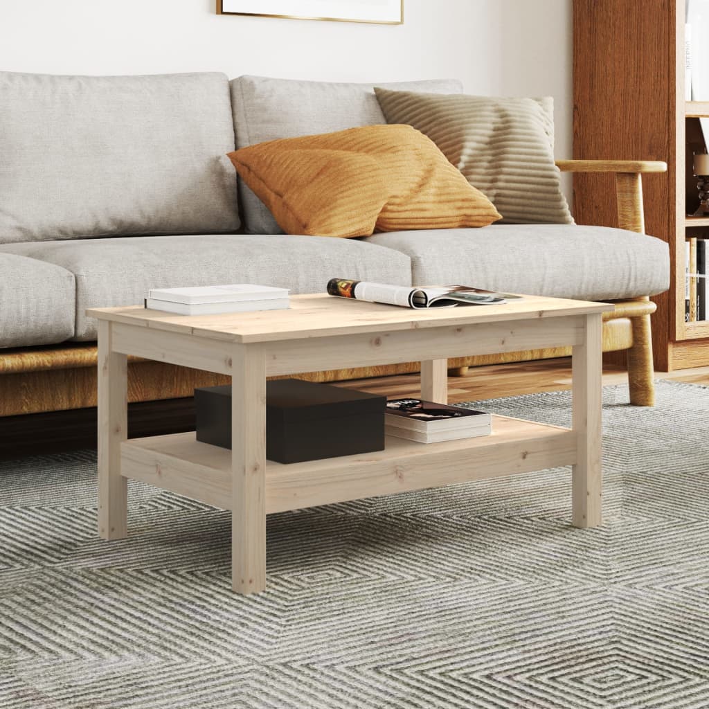 Salontafel 80x50x40 cm massief grenenhout