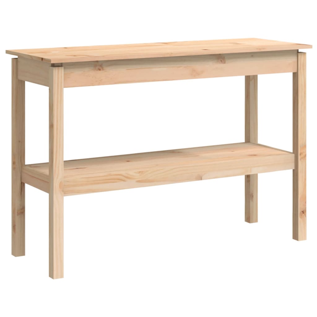 Wandtafel 110X40X75 Cm Massief Grenenhout