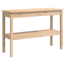 Wandtafel 110X40X75 Cm Massief Grenenhout
