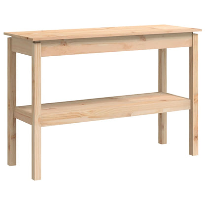 Wandtafel 110X40X75 Cm Massief Grenenhout