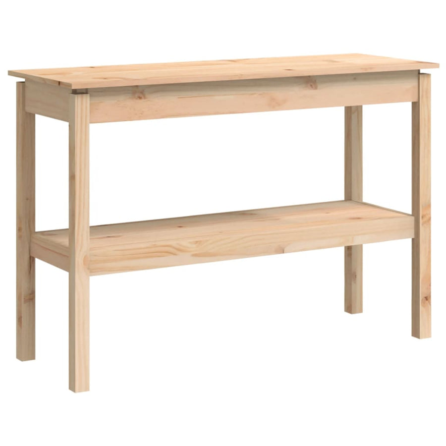 Wandtafel 110X40X75 Cm Massief Grenenhout