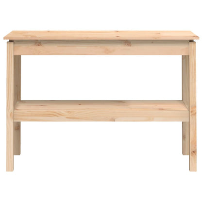 Wandtafel 110X40X75 Cm Massief Grenenhout