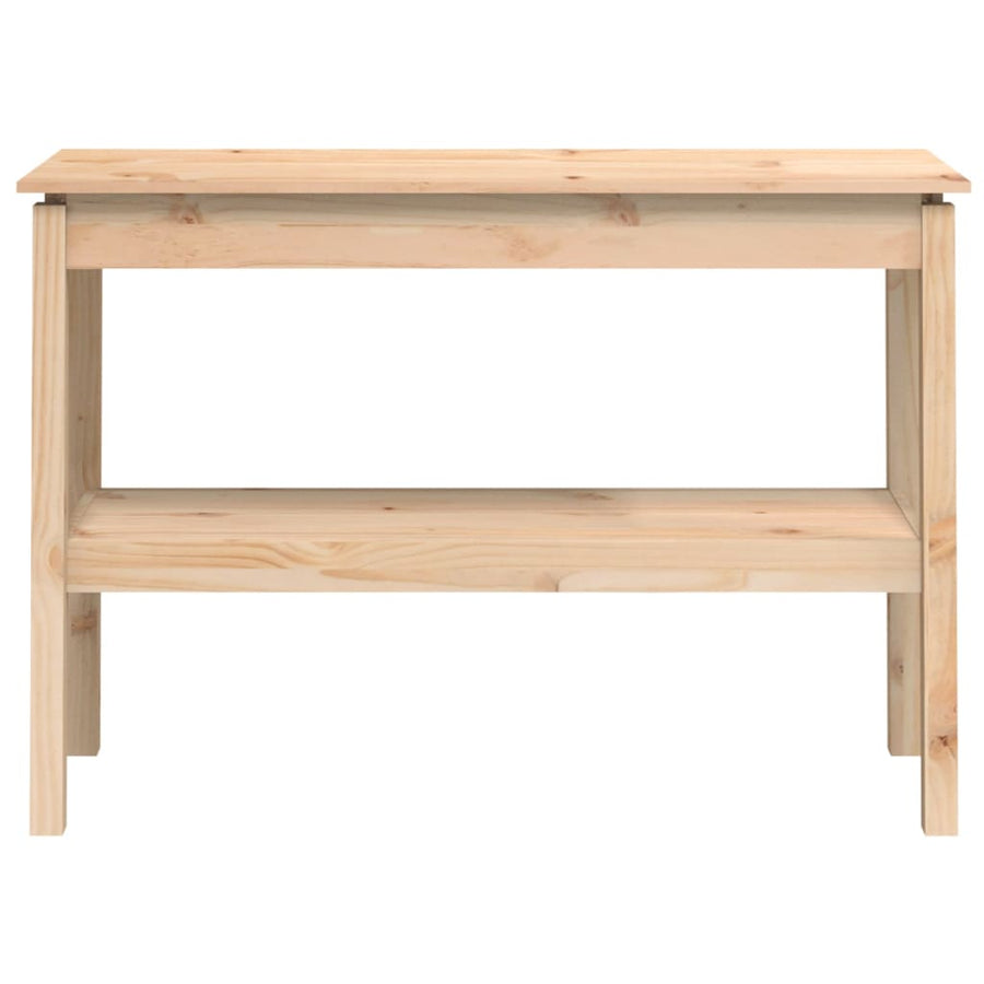 Wandtafel 110X40X75 Cm Massief Grenenhout