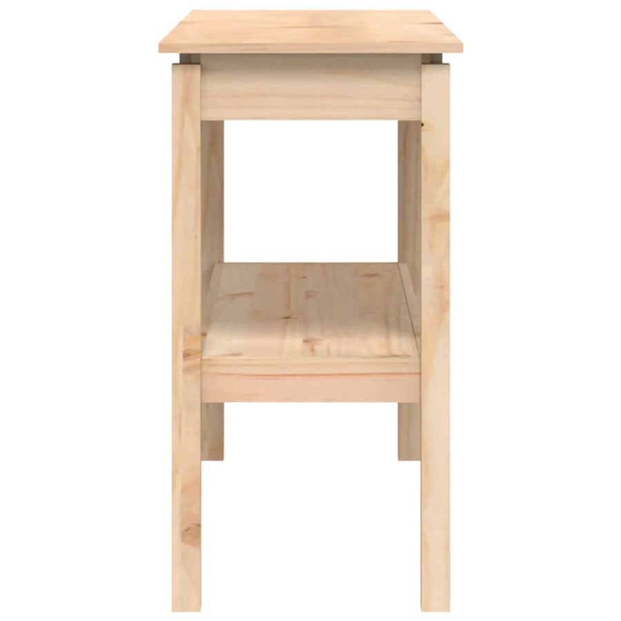 Wandtafel 110X40X75 Cm Massief Grenenhout