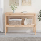 Console table 110x40x75 cm solid pine wood