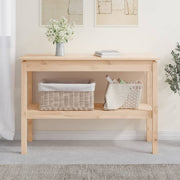 Console table 110x40x75 cm solid pine wood