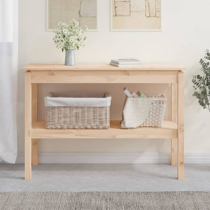 Wandtafel 110X40X75 Cm Massief Grenenhout