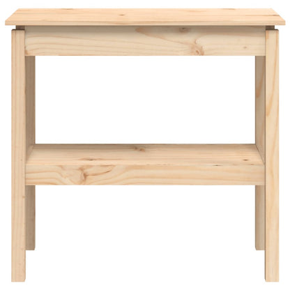 Wandtafel 80X40X75 Cm Massief Grenenhout