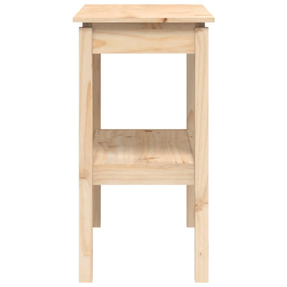 Wandtafel 80X40X75 Cm Massief Grenenhout