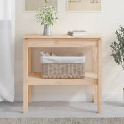 Console table 80x40x75 cm solid pine wood