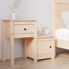 Nightstand 79.5x38x65.5 cm solid pine wood