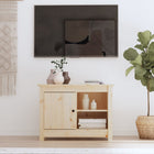 TV cabinet 70x36.5x52 cm solid pine wood