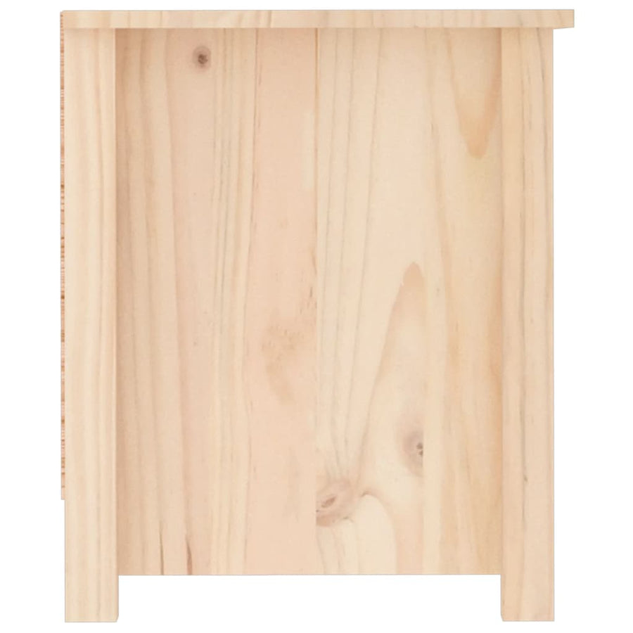 Schoenenkast 110X38X45,5 Cm Massief Grenenhout