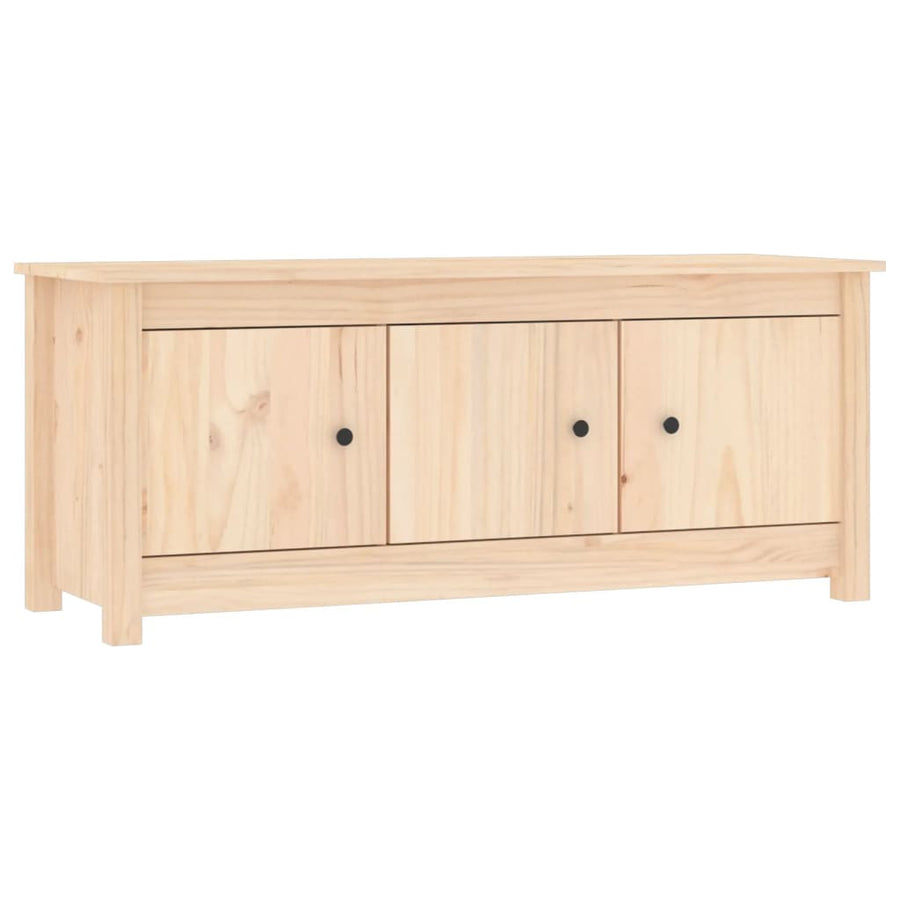 Schoenenkast 0X38X45,5 Cm Massief Grenenhout Naturel 1