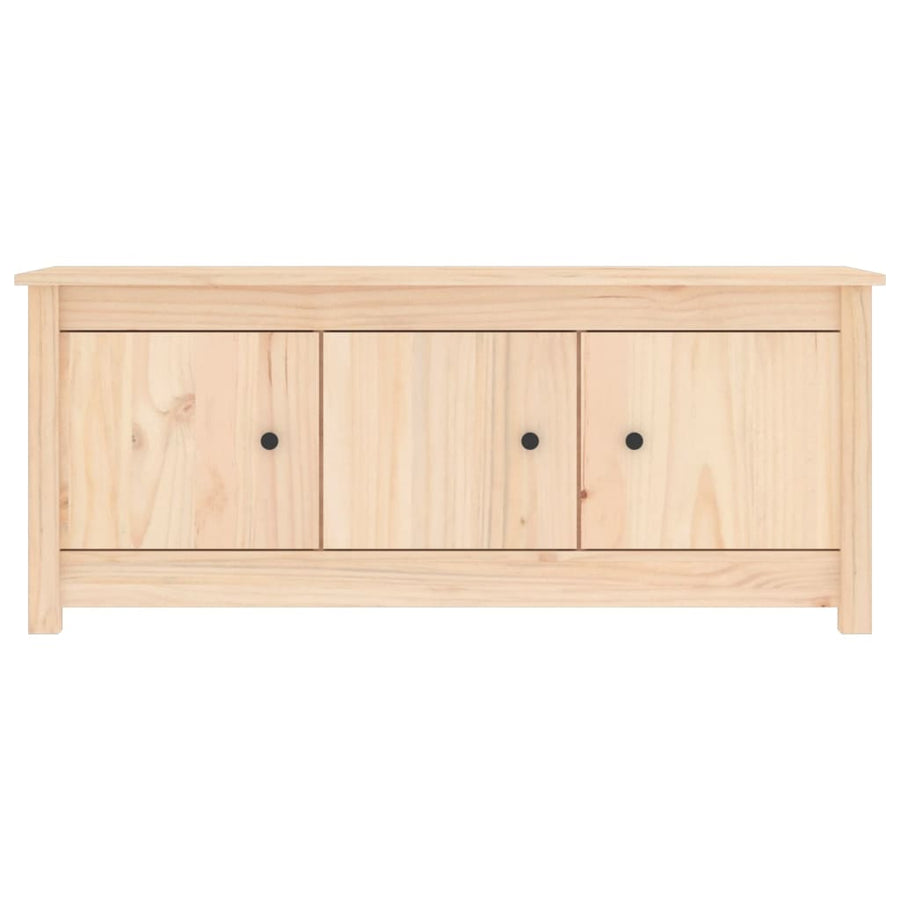 Schoenenkast 0X38X45,5 Cm Massief Grenenhout Naturel 1