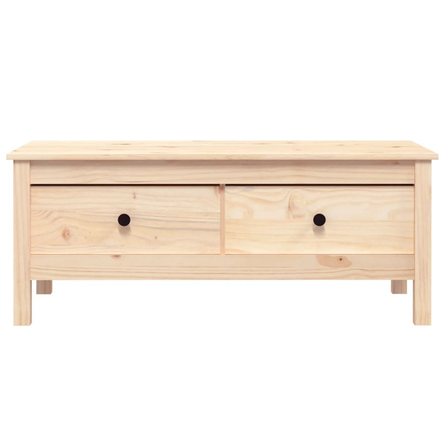 Salontafel 100X50X40 Cm Massief Grenenhout