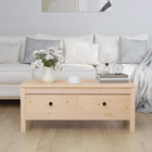 Coffee table 100x50x40 cm solid pine wood