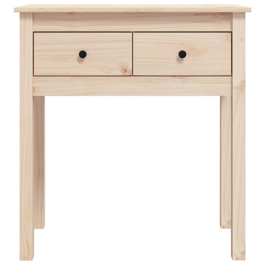 Wandtafel 70X35X75 Cm Massief Grenenhout