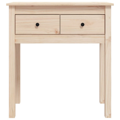 Wandtafel 70X35X75 Cm Massief Grenenhout