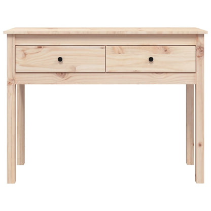 Wandtafel 100X35X75 Cm Massief Grenenhout Naturel 100 cm