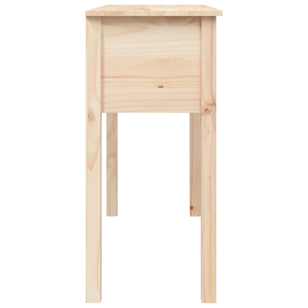 Wandtafel 100X35X75 Cm Massief Grenenhout Naturel 100 cm